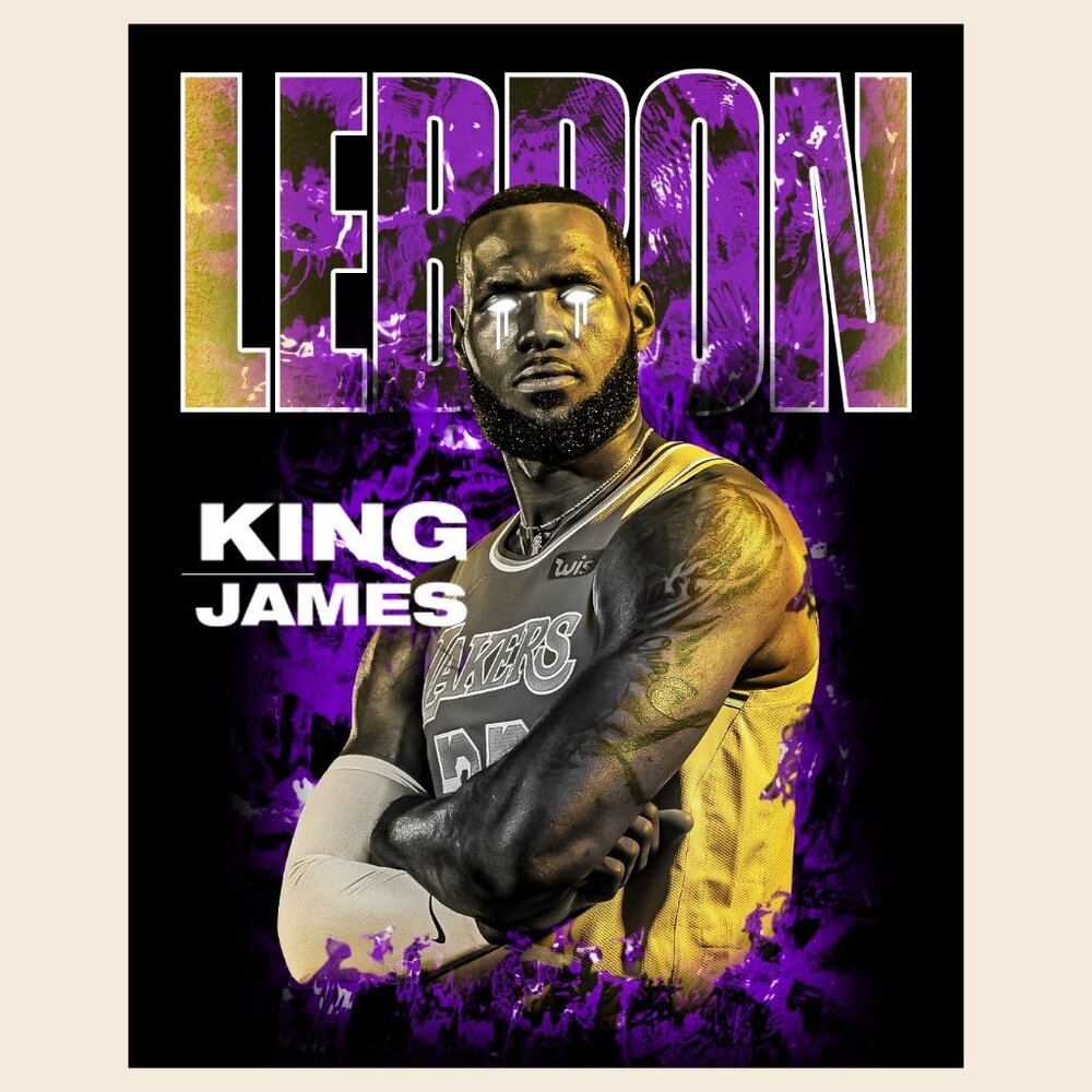 Lebron James NBA Poster_ 165